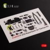 KELIK K48015 P-47D Razorback interior 3D decals for Tamiya kit